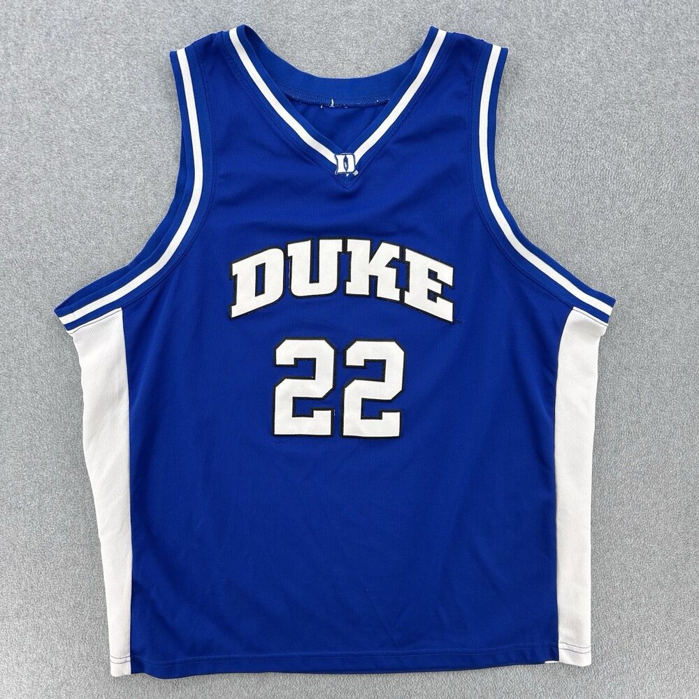 Duke Blue Devils Retro Foot Locker #22 Basketball Jersey Size Men’s XL